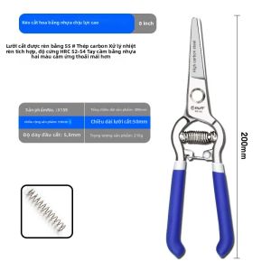 Hướng Dẫn Sử Dụng Kéo Làm Vườn SK5 Bypass Pruner Để Tỉa Cây Cảnh Cây Trái Cây Nhánh Kim Loại Dụng Cụ Làm Vườn 8/10 Inch