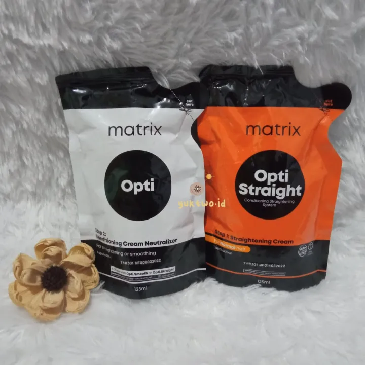 Obat Matrix Mini Matrix Opti Straight 125ml Matrix Smoothing Resistant Normal Obat ...
