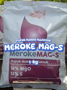 Pupuk Meroke MAG-S 1 kg pertumbuhan magnesium pupuk makro majemuk ungu pupuk sayur buah pot hidroponik