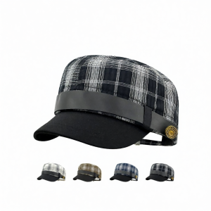 Vintage Plaid Patchwork Summer Beret