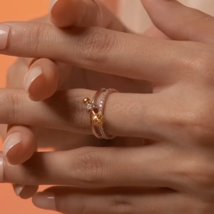 Set Perhiasan Emas Luna Belle Collection Kadar 10 Karat Toko Mas Jawa