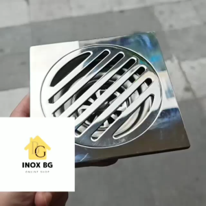 Ga thoát sàn 15x15cm đáy inox dùng cho ống 7690110 chống trào nước chống côn trùng