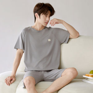 Bộ đồ ngủ nam MiiOW làm bằng vải Modal cotton dài tay thoáng khí