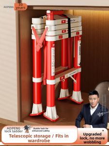 AOPENG | Multifunctional Portable Heavy-Duty Folding Ladder