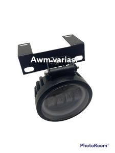 LED BAR SUPERMOTO DAYMEKER 4 MATA BULAT HEADLAMP CRF KLX KTM VIAR LAMPU LED DEPAN