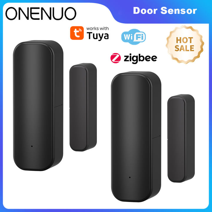 WiFi or Zigbee Door Sensor with Tuya Smart Life APP Alert Window ...