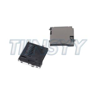 10PCS 9Pin Micro SD Card Slot Connectors Size 14*15mm TF Card Deck Fit For Phone Tablet Vehicle Navigation The Pop-up