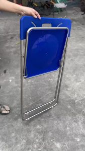 Ghế Gấp Đa Năng Inox Sang Trọng Cho Văn Phòng Và Cafe