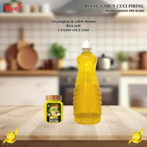 Biang Sabun Cuci Piring 200 Gram Piring Bersih Berkilau Tanpa Sisa Noda Membandel