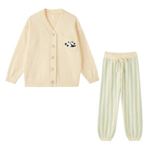 BE | Đồ Mặc Nhà Nữ Bằng Flannel Len Mềm Ấm