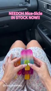 Schylling | Schylling Needoh Nice Cube Sensory Nice-Sicle Stress Relief Squishy Cube Anti-Anxiety Squeeze Object For Focus ADHD Population