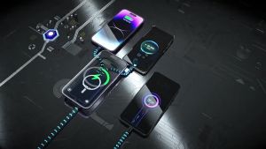 【READY STOCK】PD 22.5W 20000mAh Ultrathin Portable Magnetic Power Bank Mini Fast Charging Wireless Powerbank With 3 Cable