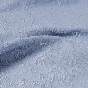 Vải Thêu Họa Tiết Hoa Đàn Hồi Nhiều Chiều Màu Xanh Nhạt DIY Vải Cho Trang Phục Hanfu Váy Qipao Trung Quốc Nam Dệt Kim