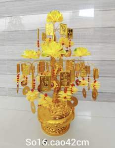 Cây cành vàng lá ngọc cây tài lộc trưng Tết size đại