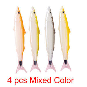 1-4-12 pcs Cute Kawaii Sea Fish Stationery Creative Ballpoint Pen Office School Supplies Novelty Funny Lovely Pens