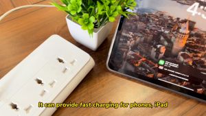 Holakay Wifi Smart Power Strip V2 - Energy Monitoring Surge & Overload Protection 4 AC Outlets 2 USB Ports (1 QC 3.0 2 Type-C) Works with Alexa & Google Home No Hub Required