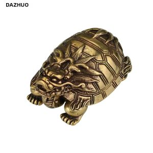 Handcrafted Bronze Turtle Table Decor