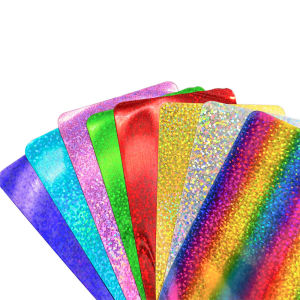 Glitter Shiny Hologram iridescent Heat Transfer Vinyl Iron-on Clothing Heat Press Textile T-Shirt Cut Film Craft DIY