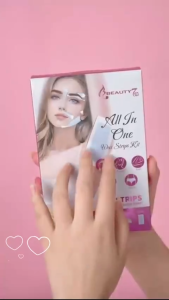 ชุดแผ่นแว็กซ์ร่างกาย Beauty7 สูตรธรรมชาติและอ่อนโยน ผิวเรียบเนียนนานถึง 6 สัปดาห์