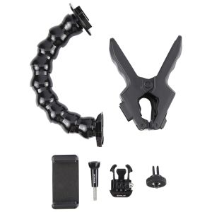 Puluz | Giá Đỡ Kẹp Đa Năng PULUZ Jaws Flex Cổ Ngỗng Điều Chỉnh Được Dành Cho GoPro Hero 13 12 Insta360 X6 X5 X4 X3 DJI Osmo - Phụ Kiện Máy Ảnh