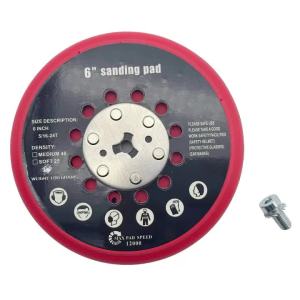 6Inch Sanding Pad for BOSCH RSM6045 150mm Replacement Pad Dust-Free Medium Hook and Loop Multi-Hole Grinding Plate for Polishing
