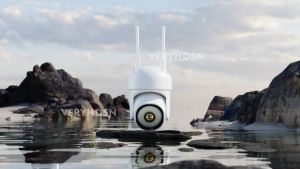 กล้องวงจรปิด CCTV กล้องไร้สาย ​IP camera WIFI 8MP HD โหมดพาโนรามา360องศา outdoor Infrared night vision การตรวจจับการเคลื