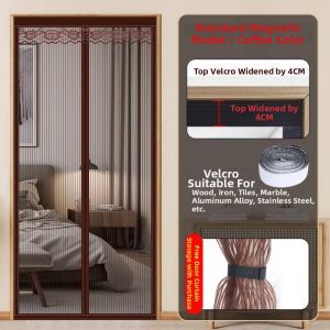 YUANYI | Full Magnetic Strips Mosquito Net Door Quiet Curtain Self-Adsorbing Window Screen