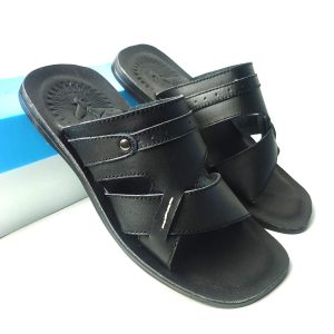 Sandal Kulit Asli Pria Premium Tahan Lama & Nyaman