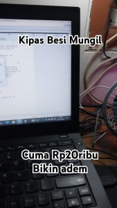 Kipas Angin Besi Portable USB / Kipas Angin Portable / Kipas Angin USB / Kipas Angin Mini #GARANSI3BULAN