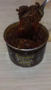 Paket Hebat 2 / Sambel Ikan asap tuna varian original dan sambel ikan tuna asap varian Asam Manisl/200grper pcs/Ayo Makan Ikan