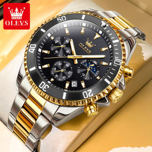 OLEVS | Đồng Hồ Đeo Tay Quartz Chống Nước Mặt Số Lớn