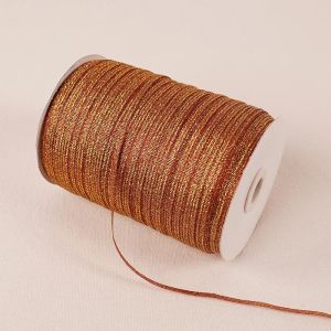 10meters/lot 3mm Gold Silver Metallic Glitter Ribbon Gift Packing Belt Wedding Party Christmas Embellishment Sewing Supplies