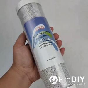 10" CTO Carbon Block Water Filter Replacement Universal 5 Micron Water Filter Housing Remove Reduce Taste Chlorine Odor