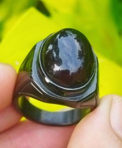 Cincin Batu Yaman Wulung Api Kantoran