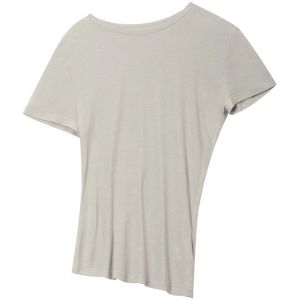 SOLWEIGE | Áo Thun Asymmetrical Nhẹ Tencel Pha Lụa