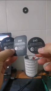 แผ่นติดมือถือในรถยนต์ เอาไว้ใช้กับยึดมือถือกับแม่เหล็ก รองรับ  wireless charging ส่งจากไทย