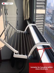 JXinJie | Stainless Steel Outdoor Drying Rack Small Folding