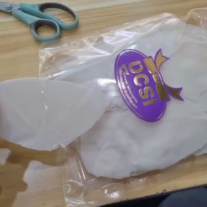 มะพร้าวแก้วเรวดีมะพร้าวแผ่น สีม่วง 300กรัม  เจ้าแรก เจ้าเดียว มะพร้าวแก้วแผ่น หนานูม่อนบาง หวานน้อย