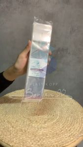 Plastik Display 6x16 cm Tebal 40s Mic Plastik Aksesoris Plastik Souvenir Gantung