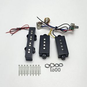 1 ชุด EQ วงจร Preamp 4 สาย Bass Pickup ชุดไฟฟ้า Bass Preamp วงจรสําหรับ Active Bass Pickup