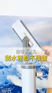 Mini Self-Squeeze Mop With Crevice Brush Durable Floor Cleaning Tool For Bathroom Tabletop