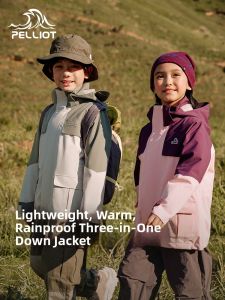 PELLIOT | Insulated 3-in-1 Goose Down Filled Ski Jacket for Children
