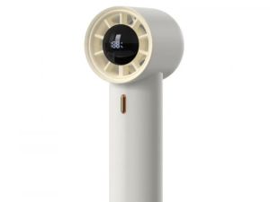 Portable Handheld Turbo Fan with LED Display Rechargeable Mini Fan & Adjustable Wind Speed USB Fan for Travel Outdoor Office