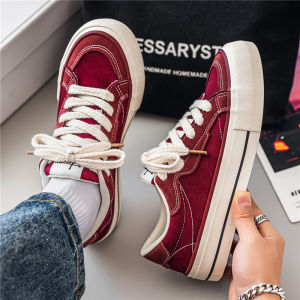 Trendy New Fall Popular Versatile Red Casual Low-Top Sneakers
