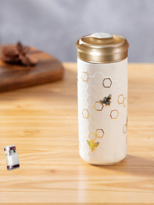 ACERA | Customizable Gilded Double-layer Ceramic Tumbler