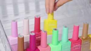 Bộ Sơn Móng Tay 15ml Pink Naked Series Hiệu Ứng Nhũ Lấp Lánh Bán Vĩnh Cửu Có Thể Tẩy Sạch Bằng Dung Dịch Sơn Phủ UV Dành Cho Nail Art