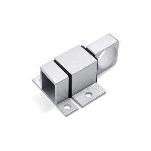 Automatic Self-Closing Latches Spring Slide Door Lock Aluminum Alloy Door Bolts Security Pull Ring Locks for WindowGateCabinet