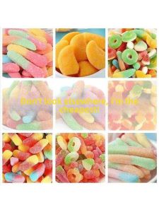 Sour Sandy Tangerine Flavored Gummy Snack