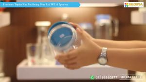 Luminarc Pot Swing Glass Jar Storage Container Round Cookies Jar Q6478 Q 6478 750 ml 750ml 0.75 L