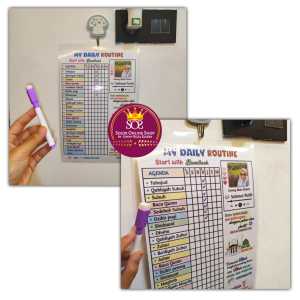 Free spidol | My Daily Routine Muslim Jadwal Sholat Gantung Di dinding Wall Planner Schedule Agenda Kegiatan Rutin | Poster Jalur langit